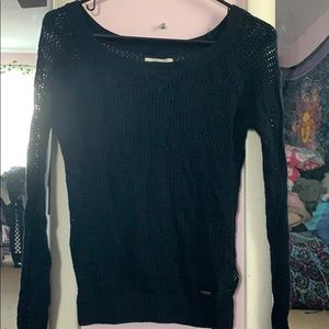 Mesh Hollister Dark blue sweater